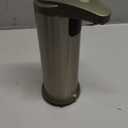 Automatic Soap Dispenser, Stainless Steel Touchless Pump with 3 Adjustable Levels, Equipped Infrared Motion Sensor and Waterproof Base, Smart Liquid Soap Dispenser for Bathroom Kitchen School Hotel