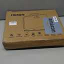 HIBWN Fireproof Document Box, Hard Case Fireproof File Organizer with Lock and 13 Pocket Accordion File Folder, Portable Safe Box for Home Office Travel to Storage Important Documents Laptop Black