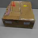 Sfozstra Open High-Sided Litter Box: Pink Medium Anti-Scatter Design - Self-Cleaning Sifting Tray - Low Tracking for Small Cats