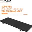 CAP Barbell All Purpose Folding Anti Tear Exercise Training Aerobic Fitness Gym & Gymnastics Balance Mat | Multiple colors
