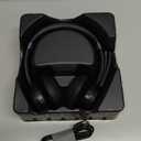 TECKNET Wireless Headset, Bluetooth Headset with AI Noise Cancelling Microphone - Rechargeable Bluetooth V5.2 Headphones, 50H Playtime & Mic Mute, On Ear Headphones for Trucker/Remote Work/Call Center (Deep Black)