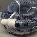 Pool Vacuum Hose With Swivel Cuff 1-1/2" Diameter 18FT Flexible Heavy Duty Pool Vacuum Cleaning Hose Perfect for Above&In Ground Swimming Pool