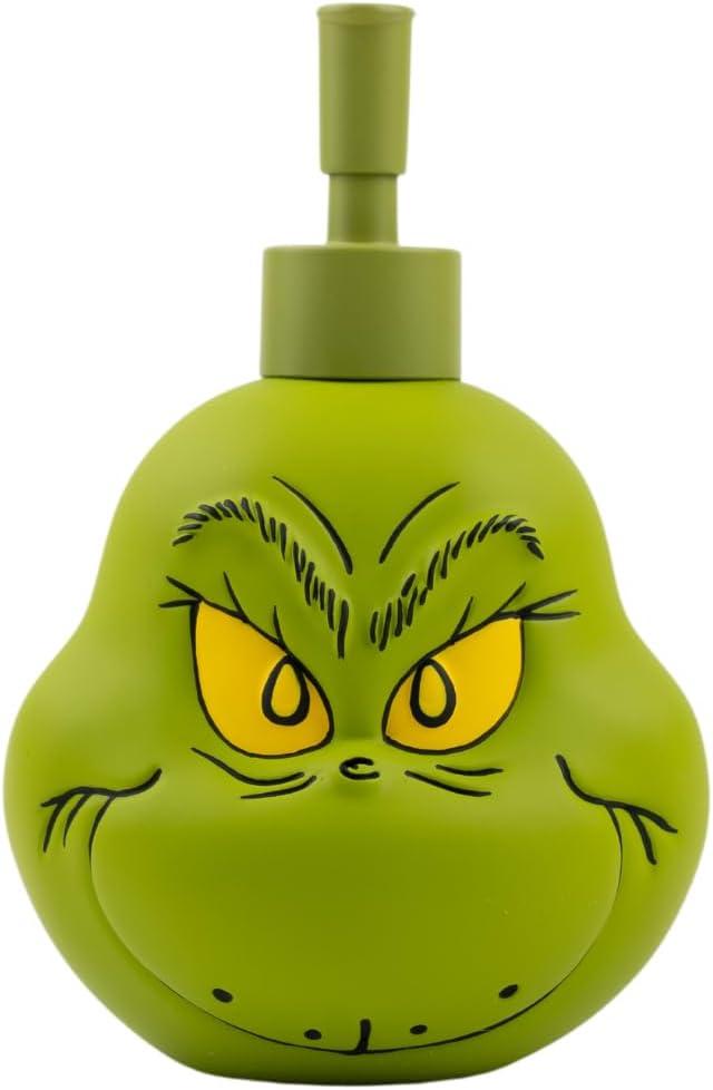 Collectibles Dr. Seuss' The Grinch Holiday Christmas Soap/Lotion/Hand Sanitizer Resin Pump Dispenser, 18.28 Ounces, (Officially Licensed Product) by Franco Collectibles Dr. Seuss' The Grinch Holiday Christmas Soap/Lotion/Hand Sanitizer Resin Pump Dispenser, 18.28 Ounces, (Officially Licensed Product) by Franco