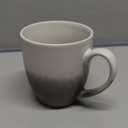 Bosmarlin Ceramic Coffee Mug Set of 4, 17 Oz, 3 Colors to Choose, Tea Cups, Dishwasher and Microwave Safe, Reactive Glaze (Gradient Grey White, 17 Oz)