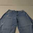 LONGBIDA Women's Mid Rise Barrel Jeans-Vintage Wide Leg Cropped Denim Pants,Y2K Baggy Boyfriend Style
 10