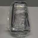 EUDELE Adhesive Shower Caddy, 5 Pack Rustproof Stainless Steel Bath Organizers With Large Capacity, No Drilling Shelves for Bathroom Storage & Home Decor (XL size, Black)