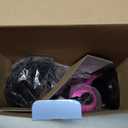 Conair Hair Dryer with Retractable Cord, 1875W Blow Dryer, 3 Heat Settings, 2 Speeds, Blow Dryer with Diffuser and Concentrator Attachments, Ionic + Tourmaline Technology, Pink