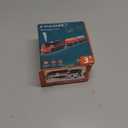 Toy Train Electric Train Set for Wooden Tracks, Christmas Motorized Train Toys for Toddlers, Battery Operated Train Includes Lights, Sounds, Smoke, Steam Train Compatible with Thomas, Brio