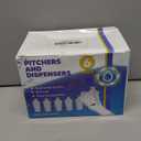 Water Filter Replacement Compatible with Brita Water Pitchers and Dispensers, by DESENRUIS for Classic 35557, OB03, Mavea 107007, Reduce Chlorine and Bad Taste, BPA free, Pack of 6