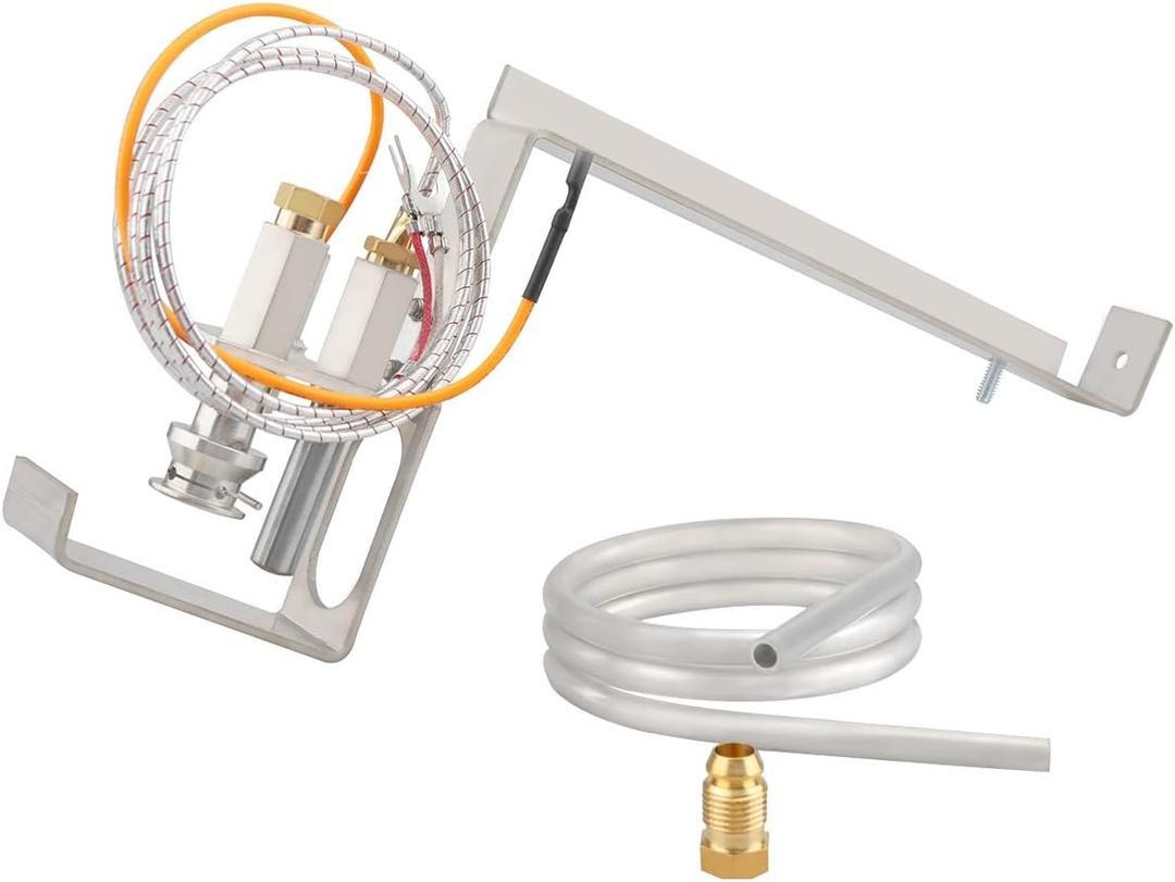 HAXPLT1931 Natural Gas Pilot Assembly Fit for Hayward H-Series Ed1 Style Millivolt Pool Heater, for H150 H200 H210 H250 H300 H350 H400