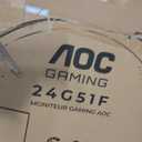 AOC 24G51F 24 inch Gaming Monitor 1920x1080 144Hz, IPS Panel, Console Gaming Ready, Full HD, 3-Sided Frameless, 1x HDMI 2.0, 1x Display Port, 3-Year Zero-Bright-Dot