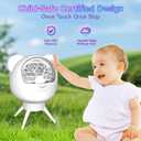 Upgraded Bubble Machine for Kids & Parties  500ML, 38,000+ Bubbles/Min, 90/180 Auto-Rotation, 2-Speed Rechargeable Bubble Maker, Portable Bubble Blower for Indoor Outdoor Birthday Wedding (White)