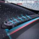 Silicone Windshield Wipers Replacement for VW Volkswagen Atlas 2018 2019 2020 2021 2022 2023 2024 Original Factory Quality Front Rear Wiper Blades Set for My Car - 26" 22" 12" (Pack of 3)