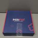 Hairui Lighted Artificial Olive Garland 6FT 96 LED Fairy Lights Battery Operated, Faux Vine Lights with Timer for Spring Christmas Holiday Fireplace Décor