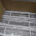 Moforoco White 9-Tier Over The Door Pantry Organizer, Pantry Organization And Storage, Metal Hanging Spice Rack Shelves Door, Home & Kitchen Essentials, Laundry Room Bathroom Organization