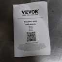 VEVOR 38 in x 75 in Folding Bed with 5 in Mattress, Twin Size, White, Metal Frame & Memory Foam Mattress, Portable Rollaway Bed, 450 lbs Weight Capacity, Adult Guest Bed (No Mattres) 