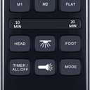 PZL Replacement Remote Control for Richmat HJH55, for Mattress Firm 600/3000 Adjustable Bed