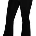 SHENHE Women's Low Waist Bootcut Flare Leg Pants Cut Out Y2K Trousers Night Out Pants Black X-Small