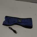 MUSICOZY Bluetooth 5.4 Headband Headphones for Sports and Sleep, Wireless Sleeping Eye Mask Earbuds Earphones for Side Sleepers Workout Running Cool Tech Gadget Unique Gift