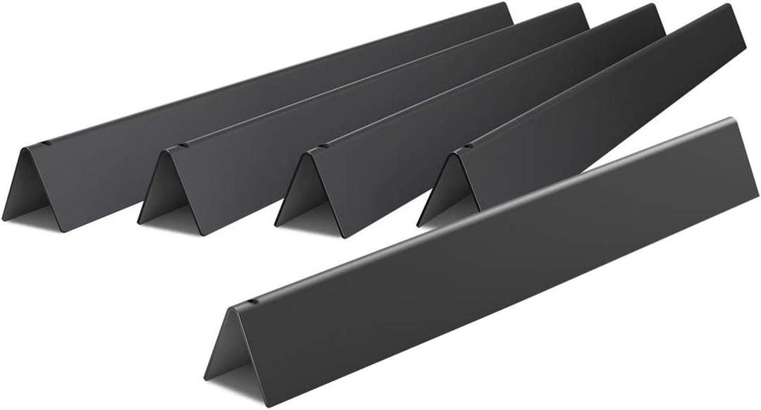 X Home 21.5-Inch Heavier Flavorizer Bars Replacement for Weber Genesis Silver with 2 Burner, Spirit 200 Series (Side Control) Grill Parts, Porcelain-enameled, 5-Pack