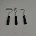 Fiberglass Roller Tools Kit, 3pcs Fiberglass Resin Laminating Bubble Roller Set for Tub Shower Bathtub Boat Repair