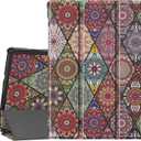 Gylint Case for Lenovo Tab M10 HD TB-X505F, Smart Case Trifold Stand Slim Lightweight Case Cover for Lenovo Tab M10 HD TB-X505F TB-X505L / Tab M10 10.1'' (TB-X605F) Mandala