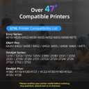 67XL Black Ink Cartridge Replacement for HP 67 67 XL High Yield Work for DeskJet 2700 2700e 4155e Envy Pro 6452 6458 Envy 6055 6055e Printer (1 Black)