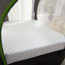 LILNAP 3"" Waterproof Pack and Play Mattress, 38""x26""x3"" Memory Foam Pack N Play Mattresses Pad with Breathable & Removable Cover for Naps Sleep, Portable Playard playpen mattresses Topper, White