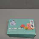 WIBIMEN Large Ice Cube Molds, Big Round Whiskey Ice Cube Trays for Freezer, Easy to Fill & Release, Whiskey Bourbon Cocktail(1.9In*6 Balls- Blue/2 Pack)