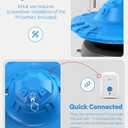 Pool Alarm, Floating Pool Safety Alarms for Inground & Above Ground Pools – Loud 110dB Alert, Adjustable Sensitivity, Protection for Kids & Pets (Blue+Black)