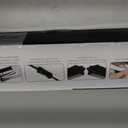 REPTI ZOO T5 HO UVB Lighting Combo Kit, Terrarium Hood Comes with Desert 10.0 UVB T5 Lamp (24W)