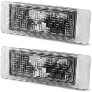 License Plate Light Unit Fit for GMC Acadia 2017 2018 2019, Driver and Passenger Side Replacement 13502178, 1 Pair