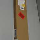 UNISHADES Blinds for Indoor Windows 1" Vinyl L-Shaped Slats Cordless Mini Blinds for Home, 24" W  64" H - White