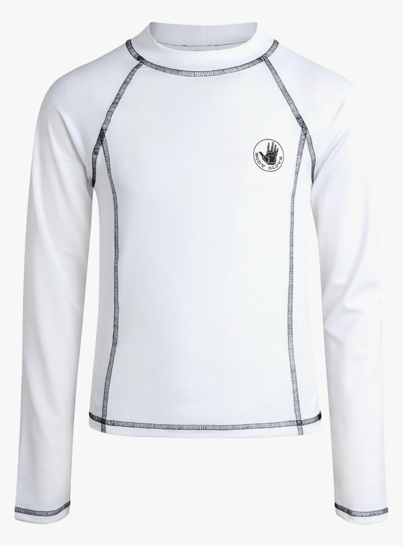 Body Glove Boys Rash Guard Shirt – UPF 50+ Sun Protection Long Sleeve Swim Shirt for Boys (Size: 6) 3 Pack