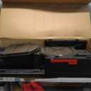 ARCHITECTURAL MAILBOXES Grand Haven Plastic, Mailbox and Post Kit, Black Extra Large