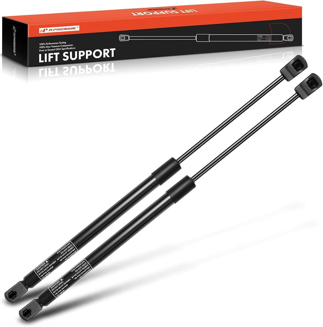 A-Premium Front Hood Lift Supports Shock Struts Compatible with Ford Model - F250 F350 F450 F550 Super Duty, 2017 to 2022 - Replace# HC3Z16C826A, HC3Z16C826B, 4B965360(2PC Set)