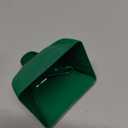 15 Pack Metal Cowbells 3 Inch Green Cow Bells Noise Makers Loud Cow Bell with Handles, Small Cowbell Hand Percussion Cowbells for Sporting Events, Cheering, Football Games, Weddings
