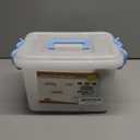 Wooden Train Set 35 Piece All-in-One Wooden Toy Train Tracks Set with Magnetic Trains and Railway Accessories, Comes in A Clear Container, Compatible with All Major Brands