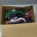 Kissdream 7 Piece Jumbo Dinosaur Toys Big Dinosaur Toy for Boys Realistic Giant Dinosaur Toys for Kids 3-5 - Perfect Dinosaur Gifts for Kids