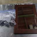 41in Dark Brown Jewelry Armoires,Full Locking Jewelry Armoire With Mirror,Extra Large Jewelry Cabinet With 9 Drawers For Women,Suitable As A Holiday Gift For Friends