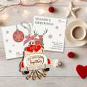 3 x Wedding Gifts 2025, Double Layers Wooden First Christmas Married Ornament, Wedding Gift for Couples, Unique Bridal Shower Bride Gift for Newlywed