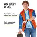 Morph Future Time Traveler Costume Men, Halloween Costumes For Men, Halloween Costumes For Adults (Large)