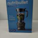 nutribullet Countertop Blender for Shakes, Smoothies, Food Prep, and Frozen Blending, 64 Ounces, 1200 Watt, Dark Gray NBF50400 (Grey)