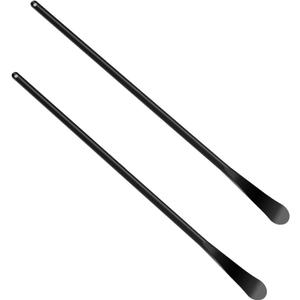 2PCS 30 Inch Tire Bars, Tire Spoons for Tire Changing, Mount Demount Tool for Semi Truck, Off-Road Vehicle, Bus, Tractor (Black)