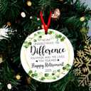 3 x Retirement Gift for Woman Men - Retirement Ornament for Christmas Tree - Charming 2025 Ornament Gifts for Christmas, Happy Retirement Gifts for Women with Humor, Best Gift for Holiday Celebrations (Thank You Ornament)