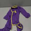 IDOMIK Dog Recovery Suit After Surgery,Long Sleeve Dog Surgical Onesie for Surgery,Soft Breathable Pet Pajamas Anti Shedding,Adjustable Bodysuit Prevent Licking Wound,Cone Collar Alternative,Purple, Large
