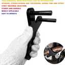 Automotive Lower Control Arm and Ball Joint Removal Tool, 2025 New Ball Joint Separator Tool, Lower Control arm Tool, Ball Joint Puller Tool, for 1/2" Drive Extension Breaker Bar