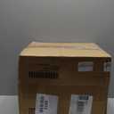 10 Inch Hooded Wall Vent with Screen and Damper, Outdoor Wall Exhaust Vent Cover Cap for Kitchen Range Hood Dryer Exterior Ventilation and Outside Air Exhaust, Galvanized Steel, White