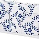 Amazing Abby Acrylic Guest Towel Napkin Holder (8.5"x4.5"), Plastic Napkin Dispenser with Non-Slip Pads, Clear Napkin Stand, Great for Kitchen Counter, Dining Table, Bathroom Vanity, and More