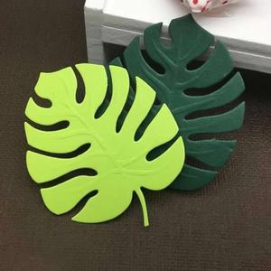 1CT Felt Garland 8 Felt Leaves With Cord 5 Pack